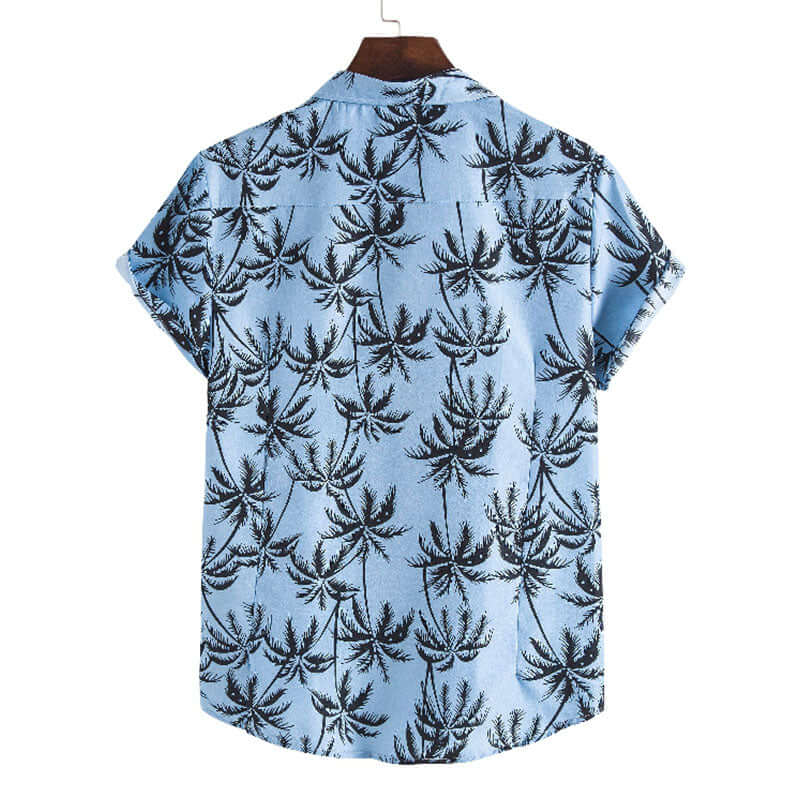 Stylisches Herren-Urlaubshemd mit Palmenprint