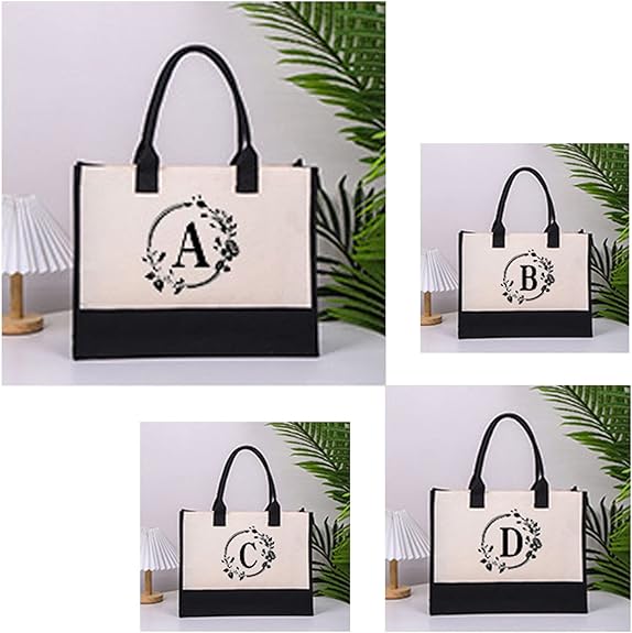 Lina™ - Personalisierte Einkaufstasche mit Buchstaben
