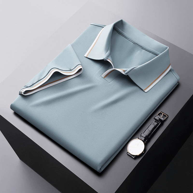 Herren Seidenpoloshirt - Elegant & Luxuriös