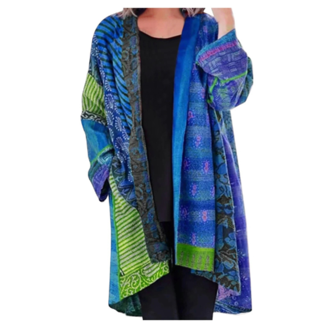 Briena | Damen Warme Strickjacke | Bohème
