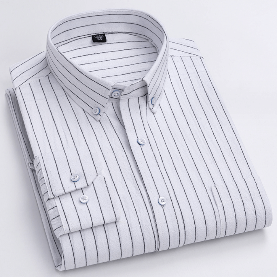 Elegantes Herren Baumwollhemd