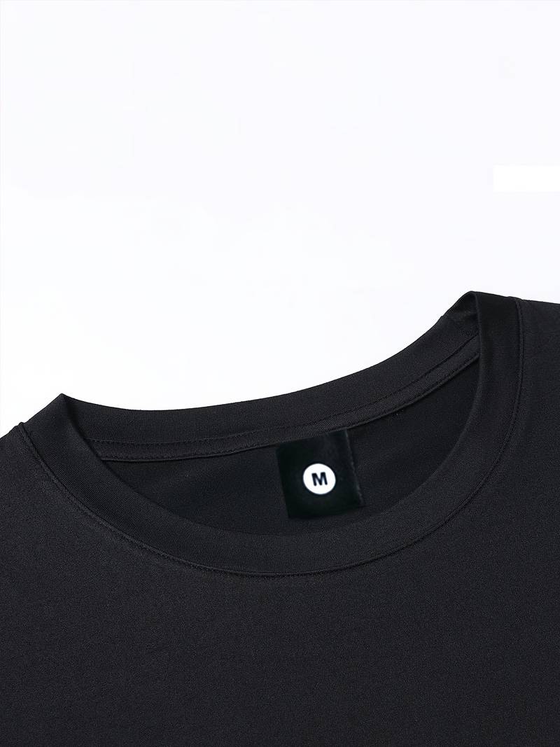 2-Teiliges, klassisches Kurzarm-T-Shirt für Herren