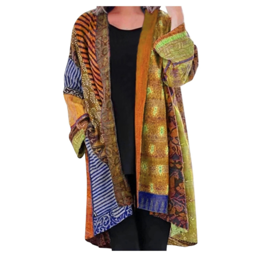 Briena | Damen Warme Strickjacke | Bohème
