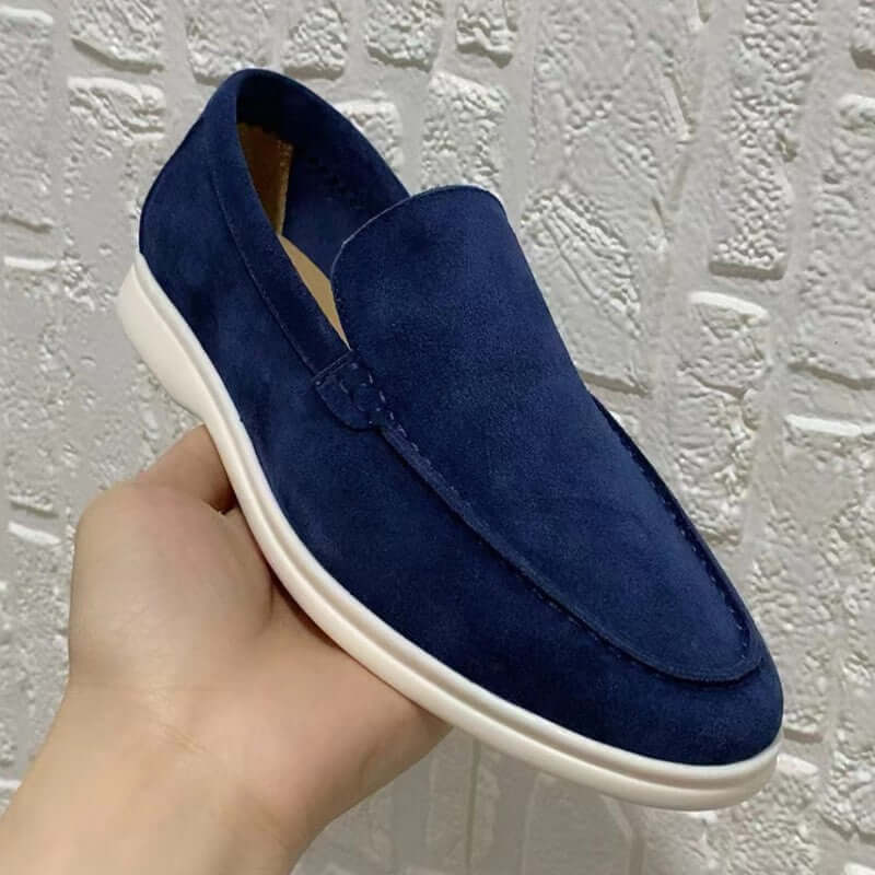 Herren Wildleder Slipper - Elegante & Bequeme Loafer