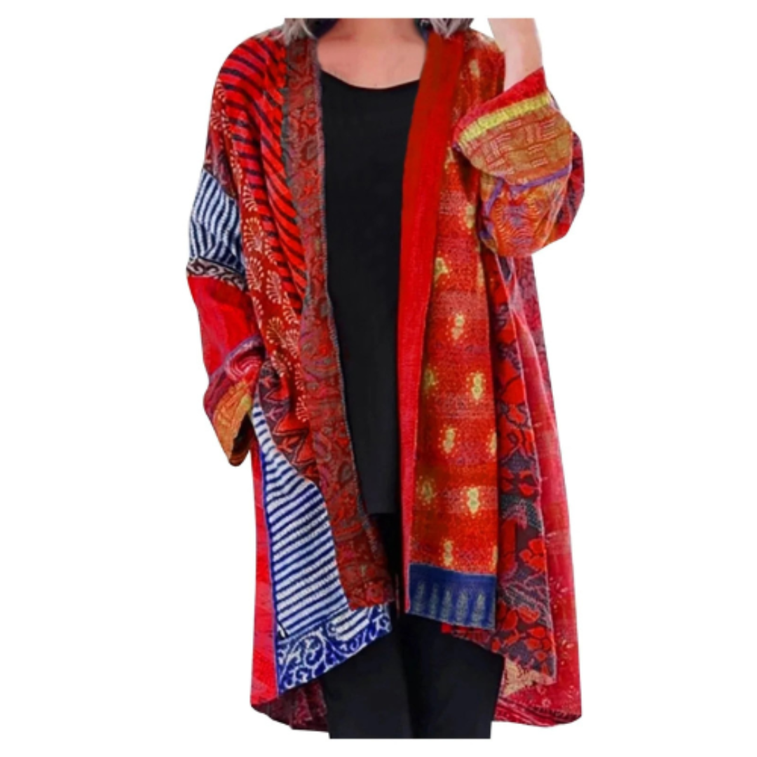 Briena | Damen Warme Strickjacke | Bohème