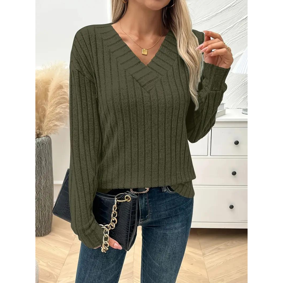 Hadley | Damen Langarm Pullover | Lässig