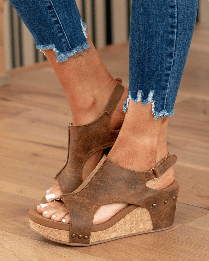 Sera – Stilvolle verstellbare Sommersandalen mit Fußgewölbeunterstützung