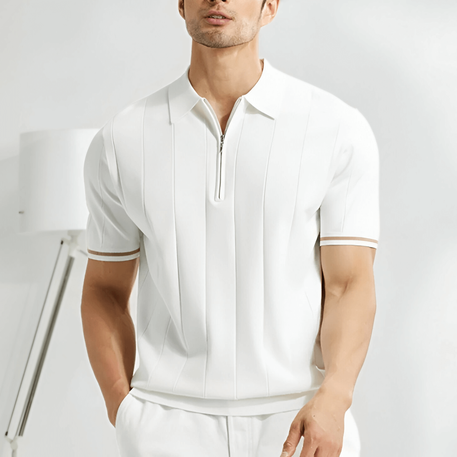 Elegantes Herren Polohemd