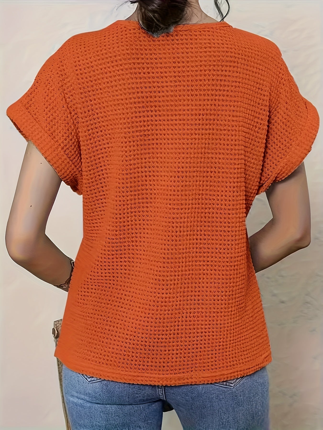 Damen Shirt mit Spitze und Rundhalsausschnitt – Kira