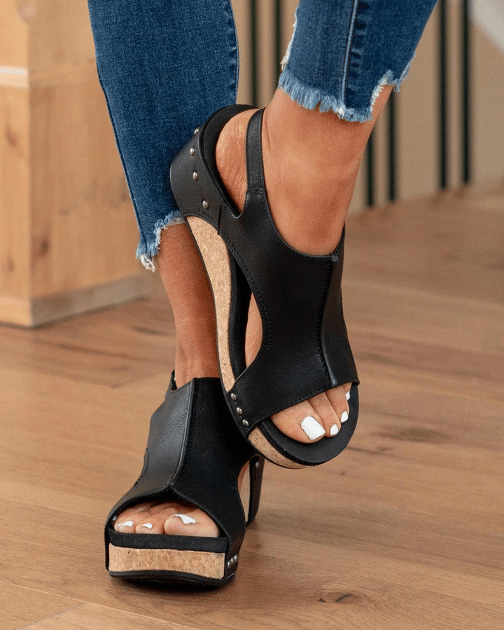 Sera – Stilvolle verstellbare Sommersandalen mit Fußgewölbeunterstützung