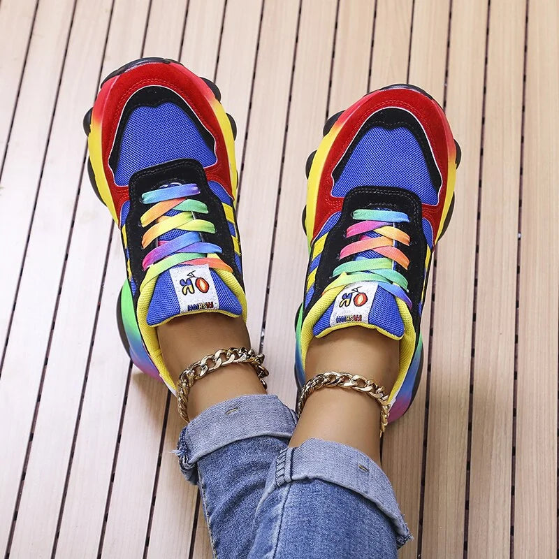Bunte bequeme orthopädische Turnschuhe