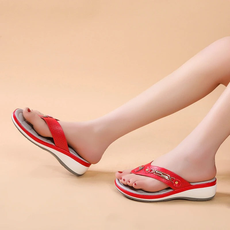 Orthopädische Sandalen mit weichem Polster – ultimative Unterstützung des Fußgewölbes