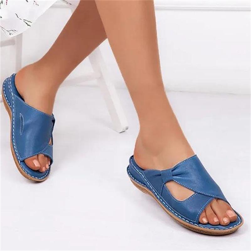 Lina - Stilvolle Ledersandalen mit Fußgewölbeunterstützung
