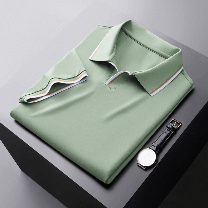 Herren Seidenpoloshirt - Elegant & Luxuriös