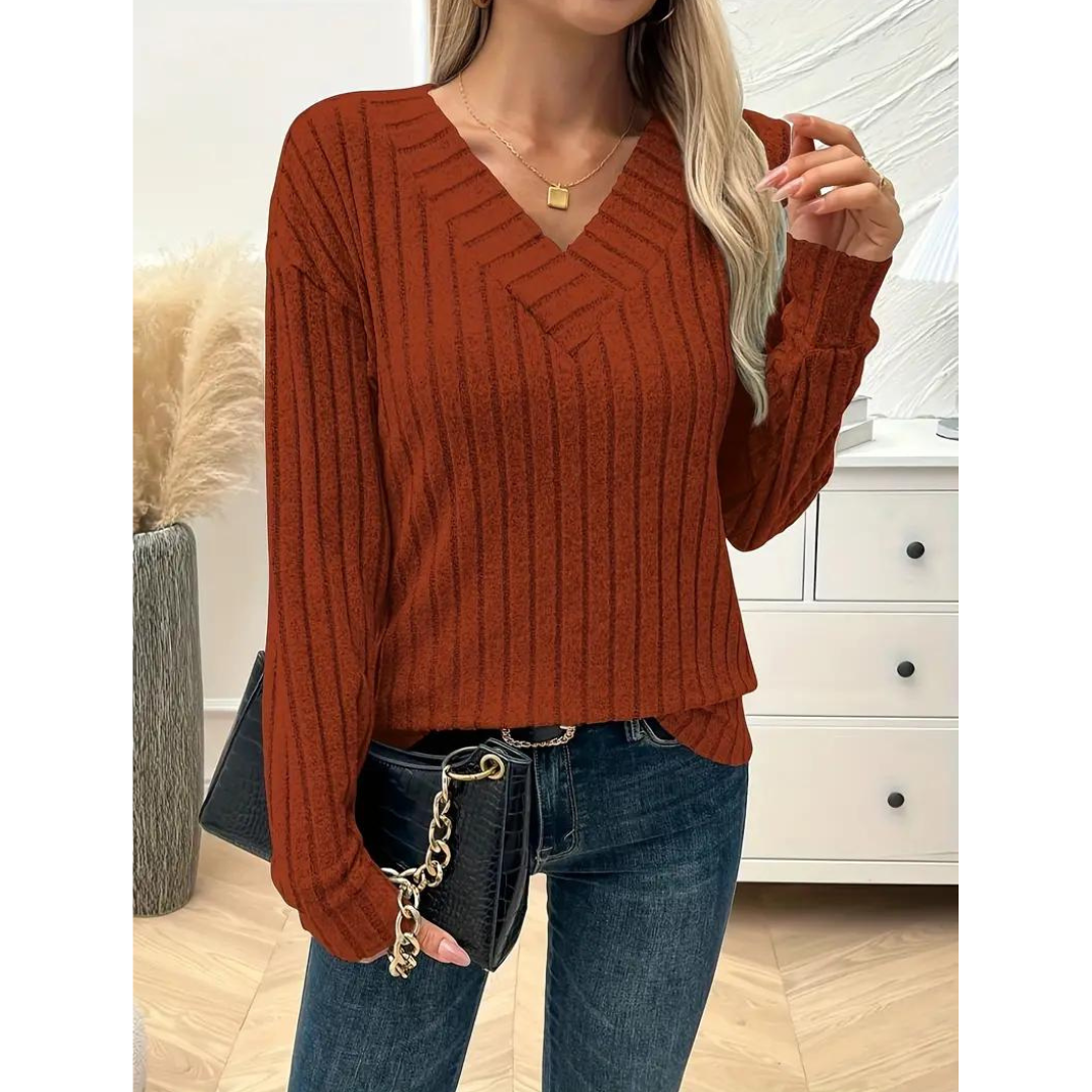 Hadley | Damen Langarm Pullover | Lässig