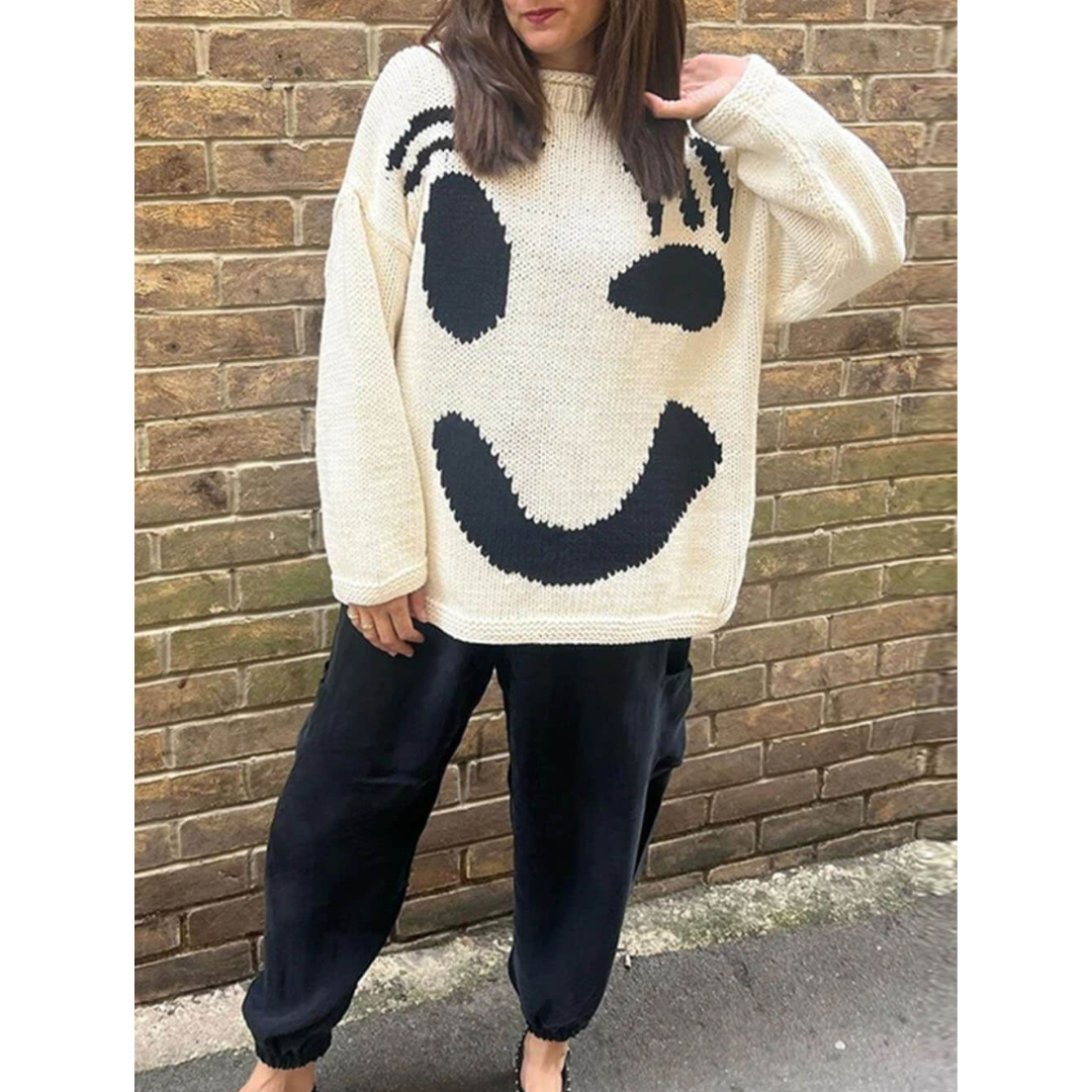 Belez | Damen Gestrickte Pullover | Überdimensionale