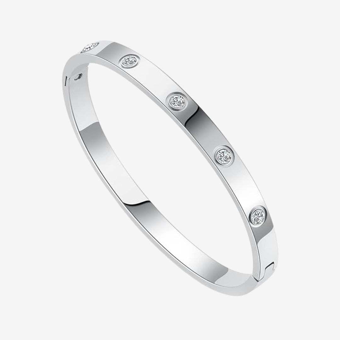 EWIGES GLIEDERARMBAND MIT ZIRKONIUMDIOXID