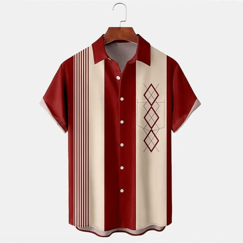 Stylisches Herren Freizeithemd