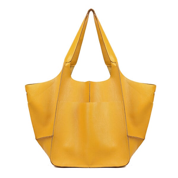 Carla™ - Neue übergroße handgefertigte Handtasche aus veganem Leder