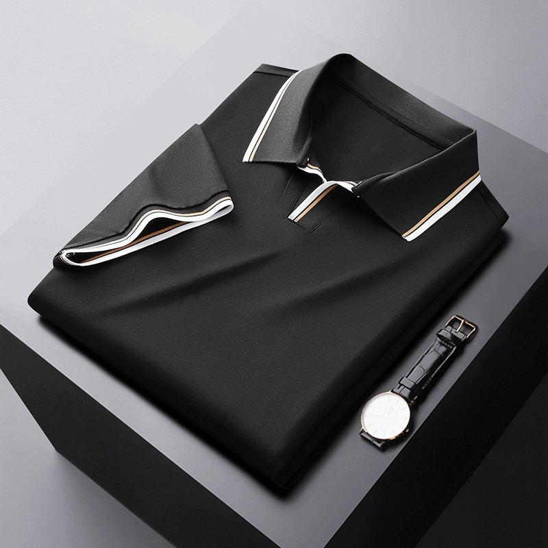 Herren Seidenpoloshirt - Elegant & Luxuriös