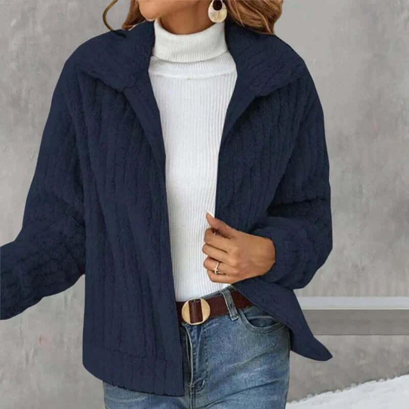 Damen Fleecejacke - Kuschelig & Stylisch