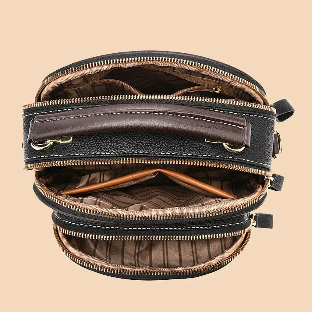Mila™ - Multifunktionale verstellbare Tasche aus veganem Leder