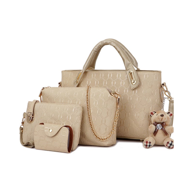 Mia™ - Neues stylisches vierteiliges Handtaschen-Set