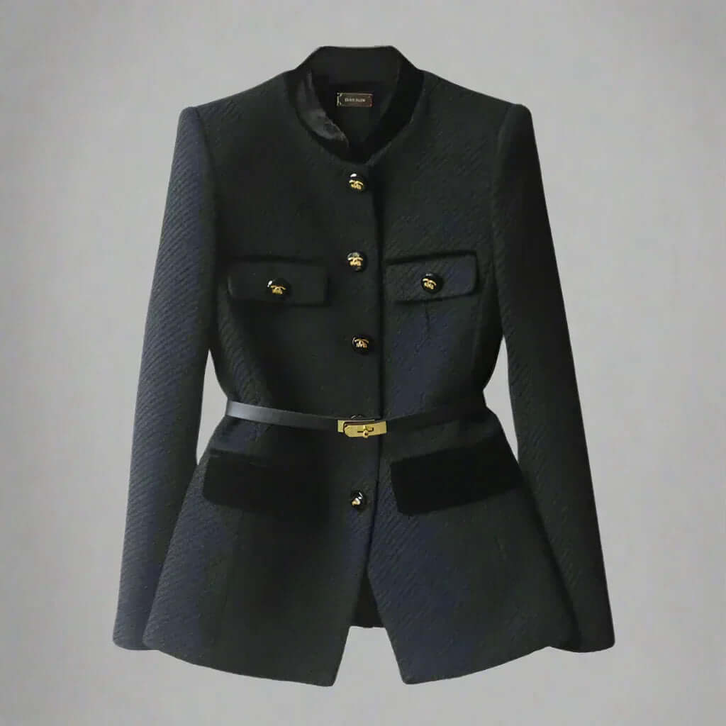 Klassischer Damen Wollmantel