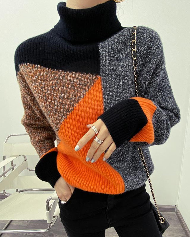 Mechthild | Damen Rollkragen Pullover | Warme