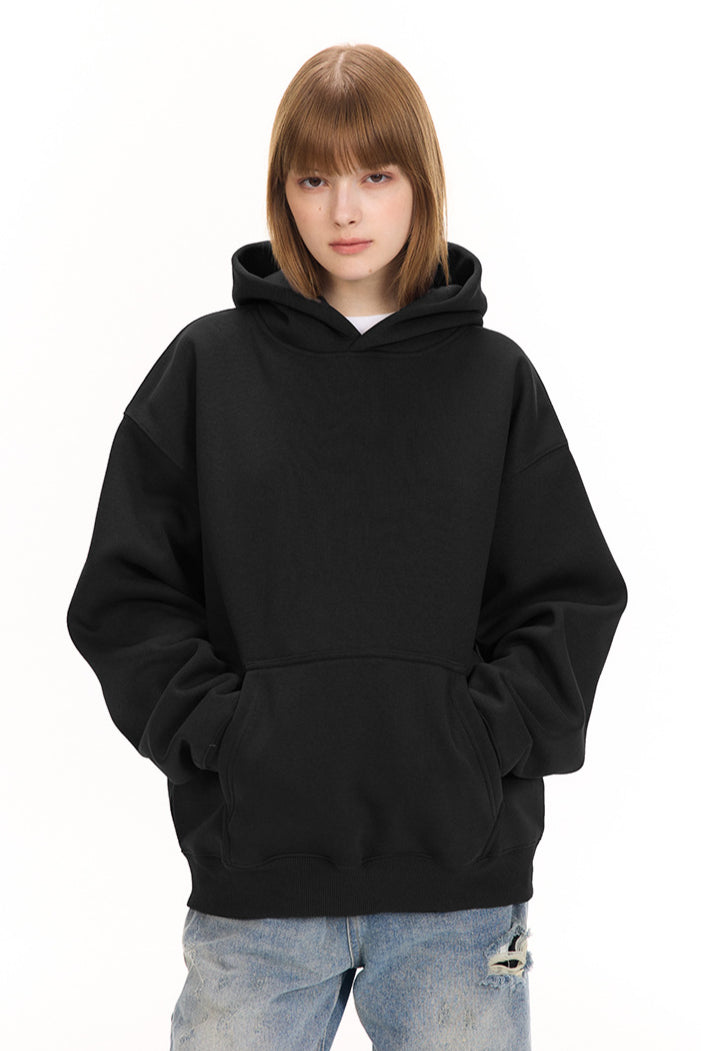 Lässiger, warmer, übergroßer Hoodie