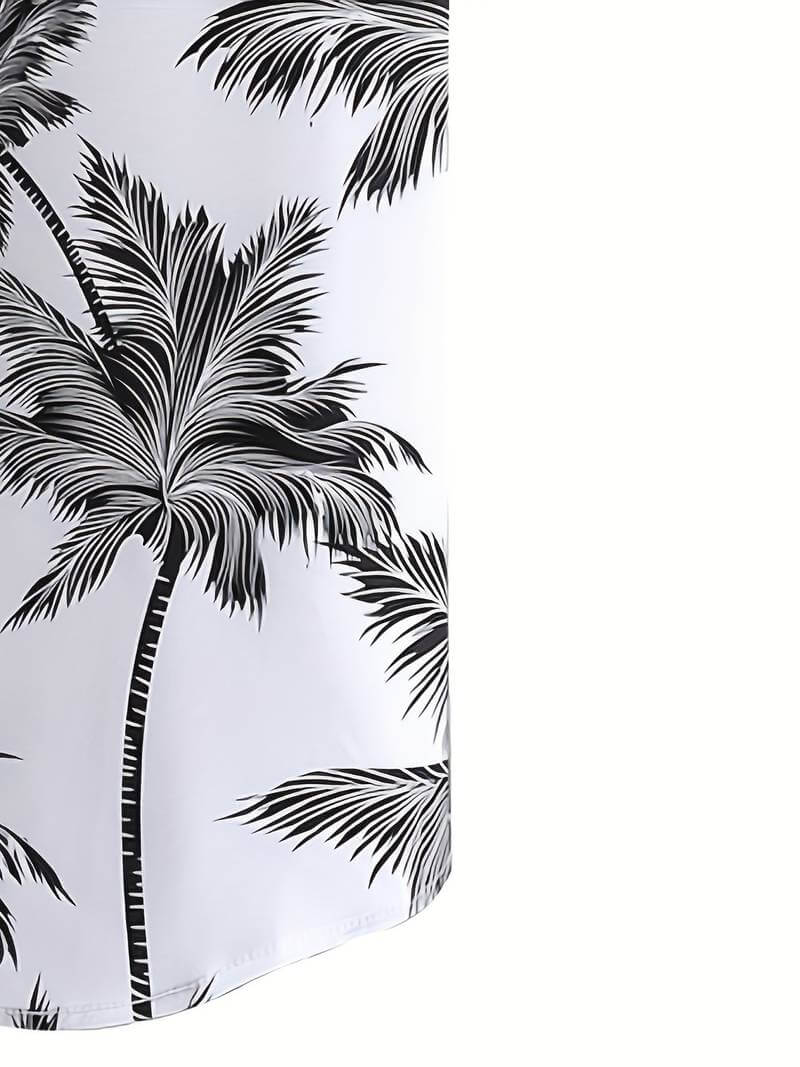 Hawaii-Hemd Kokosnussbaum-Print