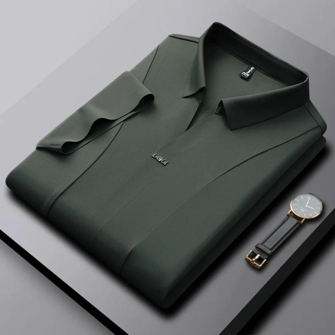 Luftiges Herren Poloshirt - Sommerlich & Elegant