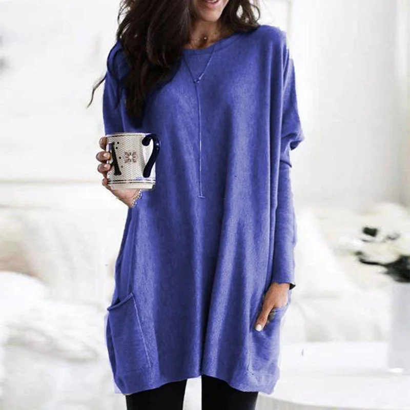 Elegante Langarm-Tunika für Damen – Sabrina