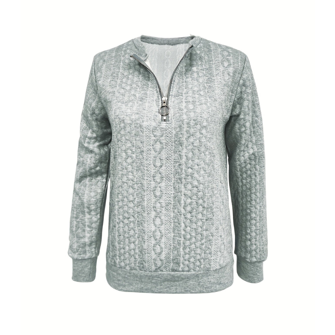 Fallon | Damen Strick Pullover | Langarm