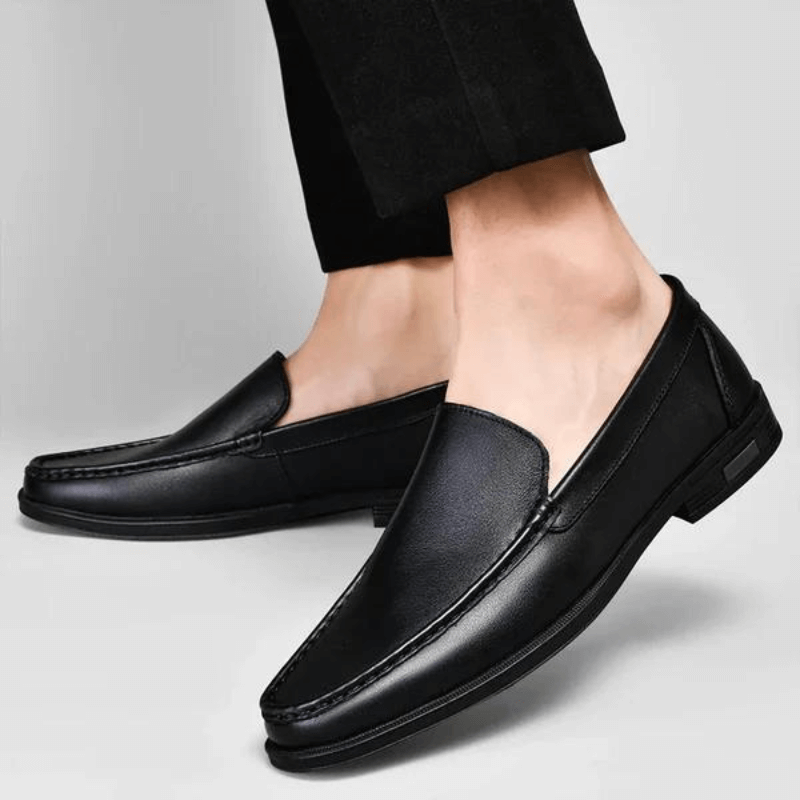 Luxuriöse Loafer aus Italienischem Leder