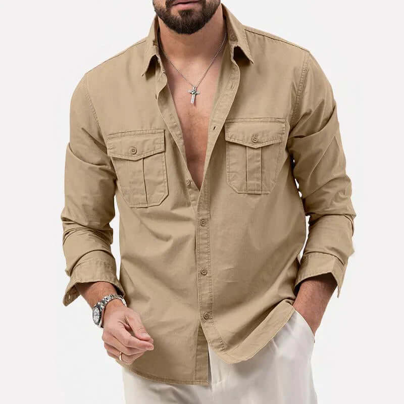 Herren Cargohemd - Robust & Elegant