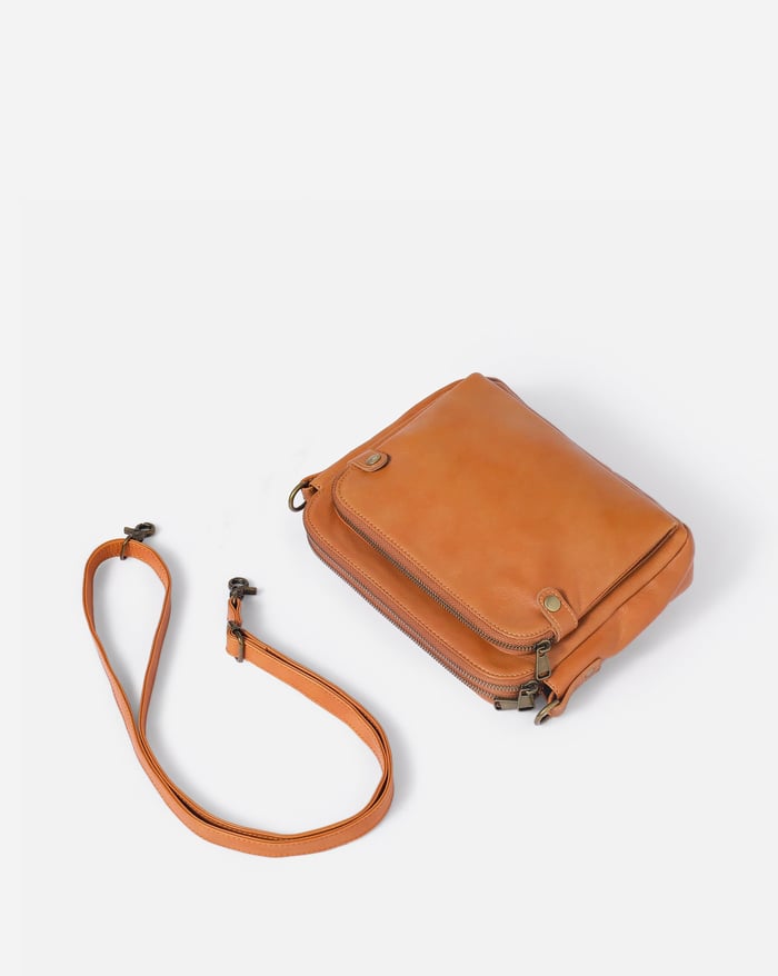 Stella™ - Handgefertigte Crossbody-Umhängetasche