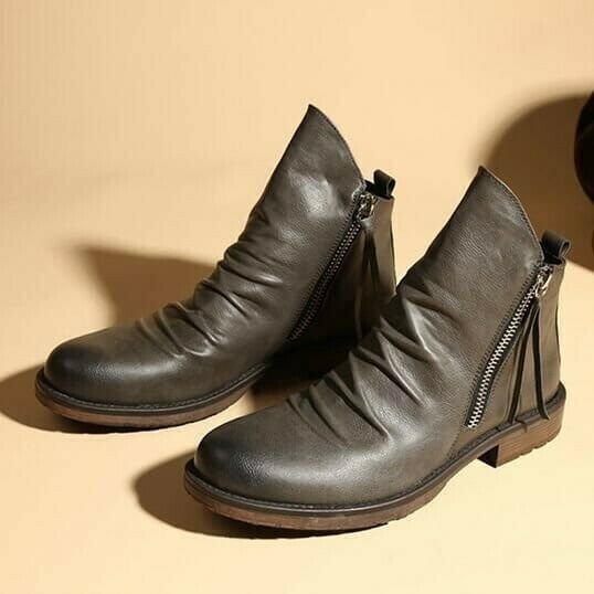 Lässige Herren Lederstiefel