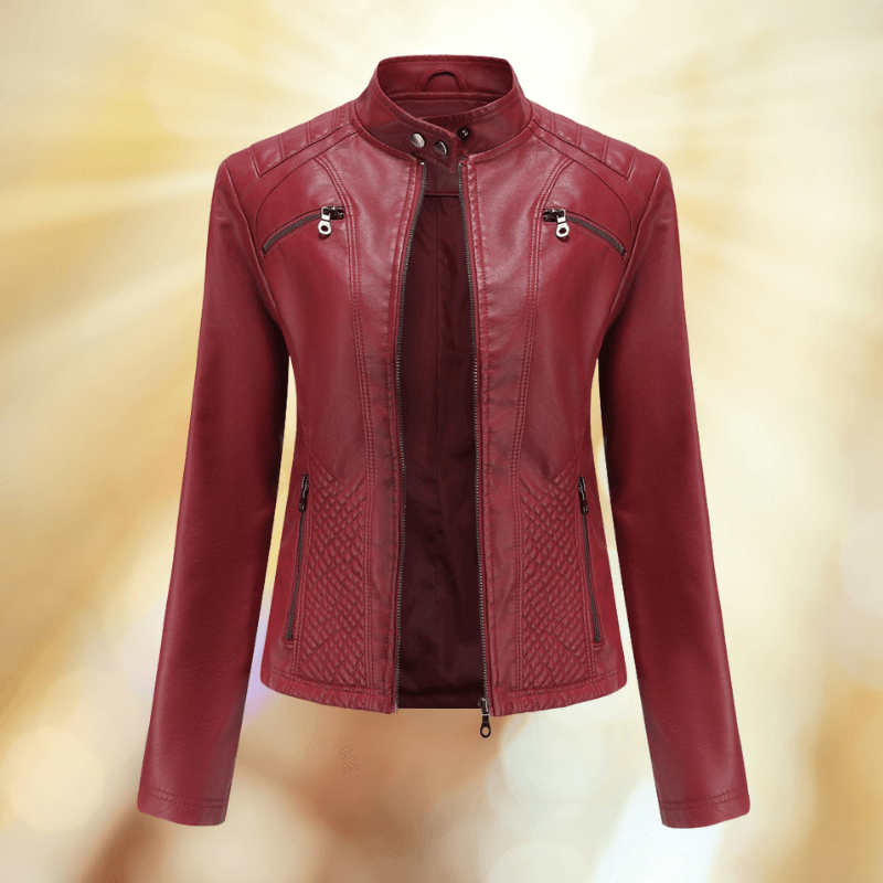 Damen Übergangsjacke aus Leder
