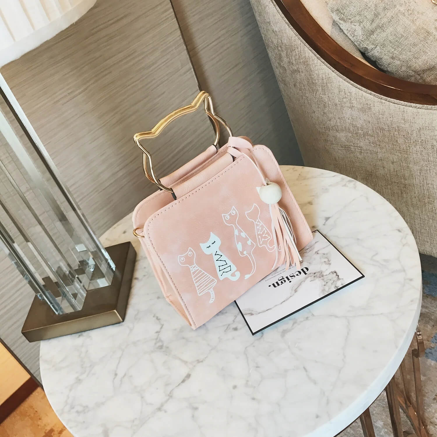 Isabella™ - Purr-sonality Katzenhandtasche