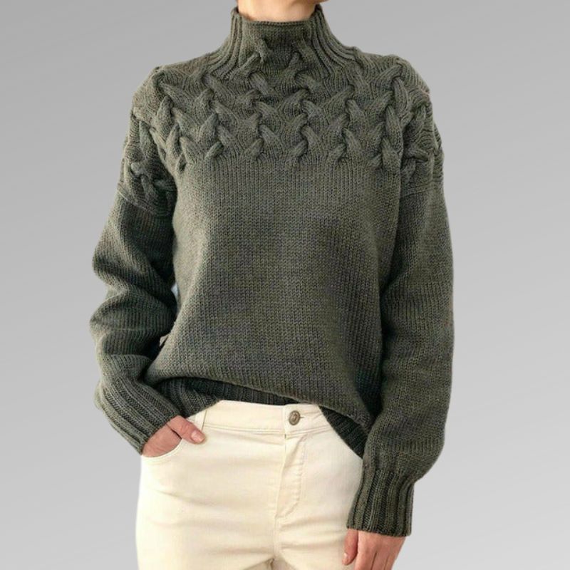 Nadja | Eleganter und warmer Rollkragenpullover