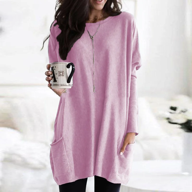 Elegante Langarm-Tunika für Damen – Sabrina