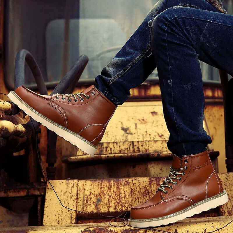 Robuste Herren Winterstiefel - Warm Gefüttert