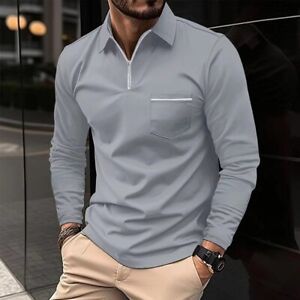 Langärmliges Herren-Poloshirt - Komfort & Stil