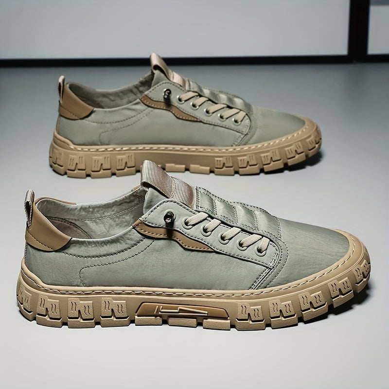 Olivgrüne Orthopädische Skate Sneakers - Alex