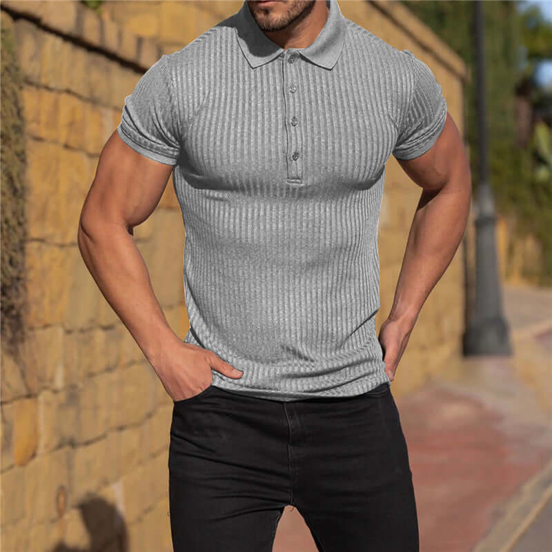 Herren Baumwoll-Poloshirt - Klassisch & Komfortabel