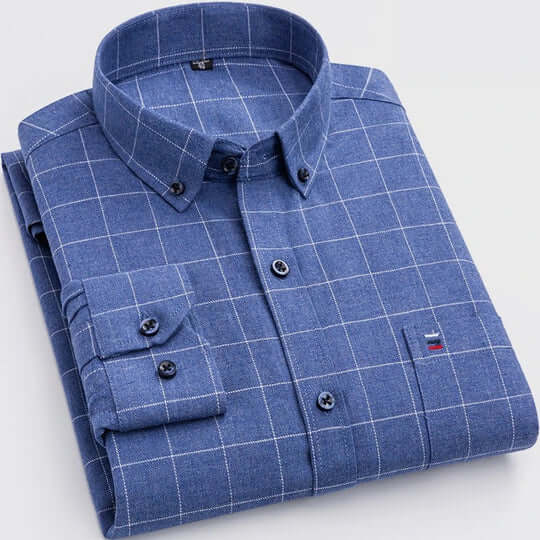Elegantes Herren Baumwollhemd