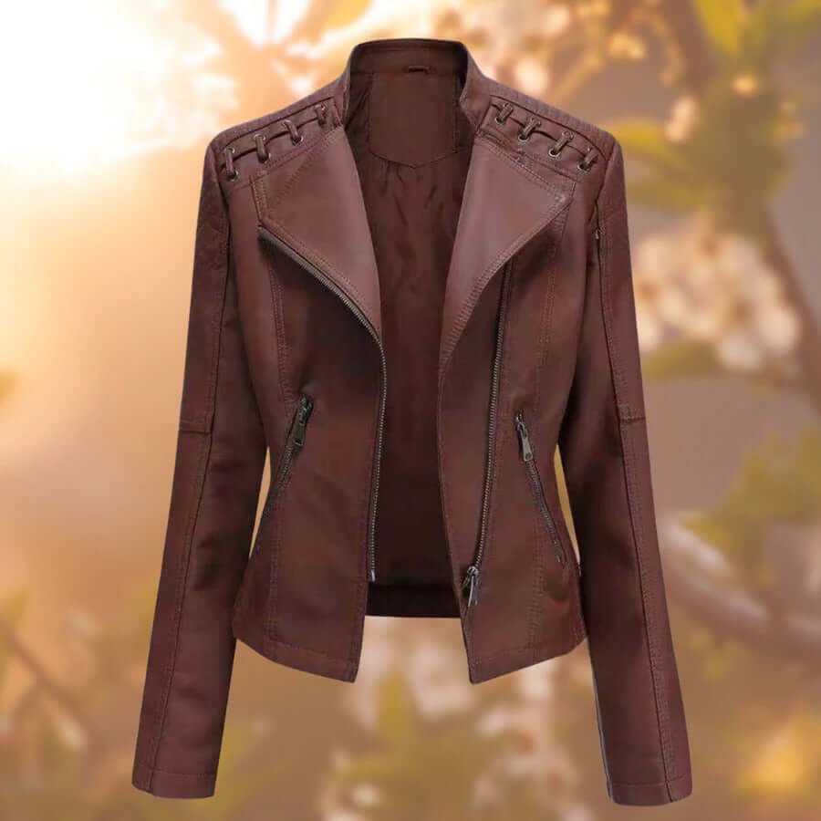 Damen Lederjacke - Stilvolle & Zeitlose Eleganz