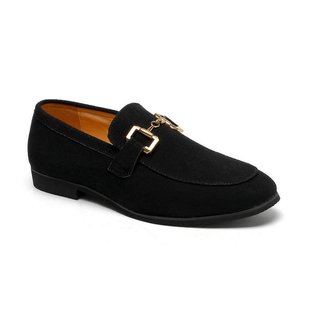 Luxuriöse Herren Wildleder Slipper