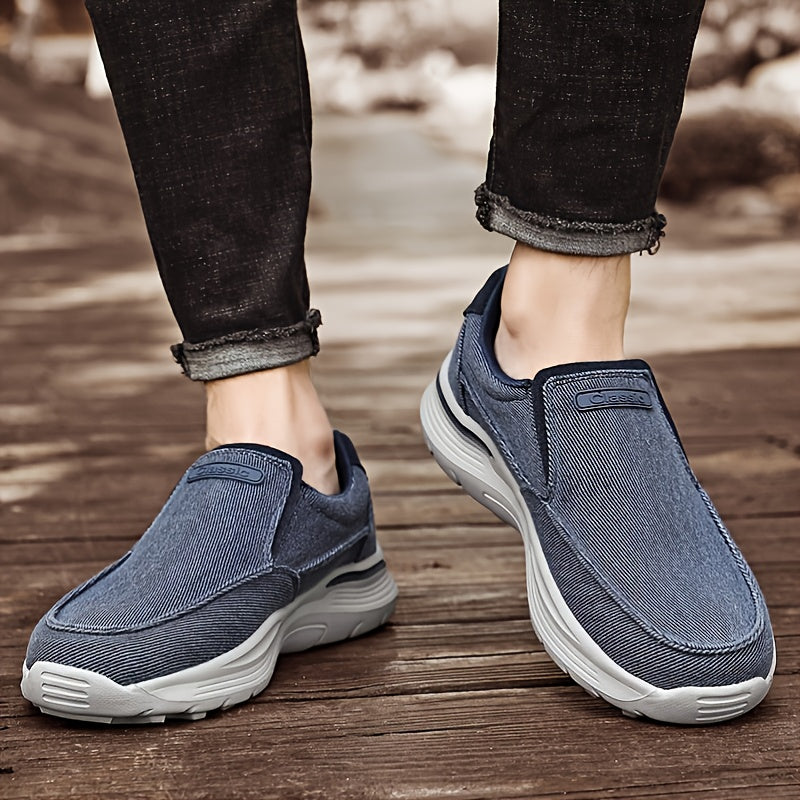 Hellgraue Canvas Loafers - Finn